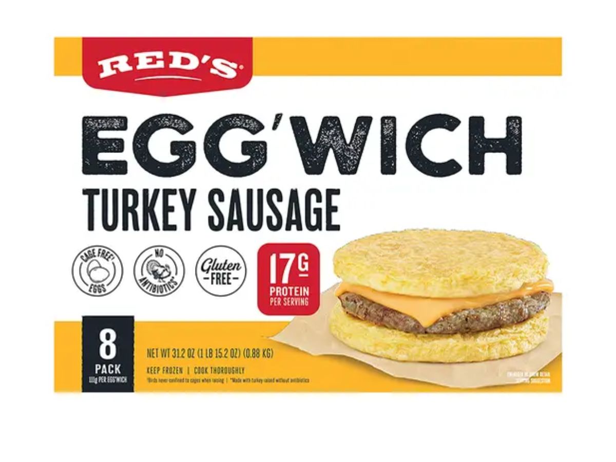 Red's Turkey Sausage Eggwich Costco Instacart