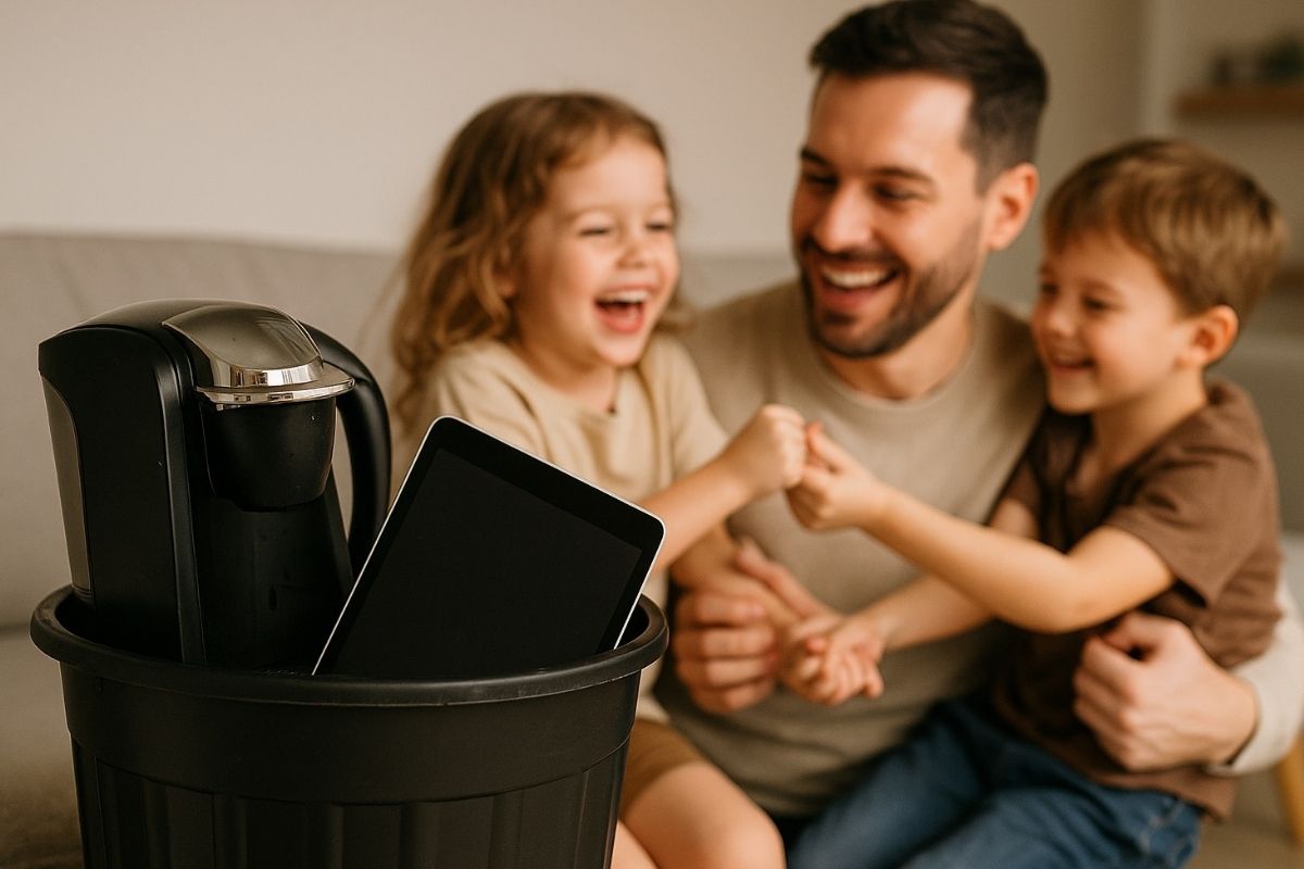 How Cutting Caffeine and Screens Fixed a Dad’s Burnout