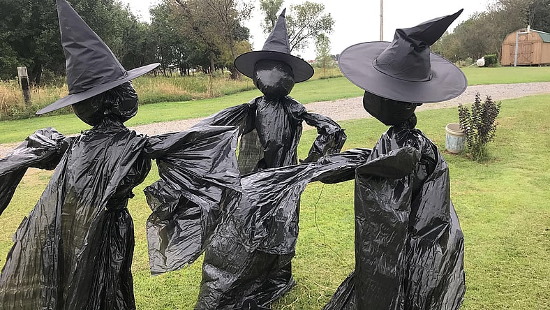 garbage bag witches