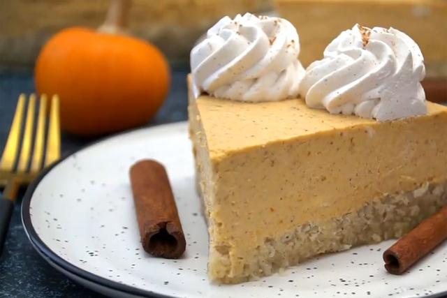 Keto Pumpkin Cheesecake Recipe